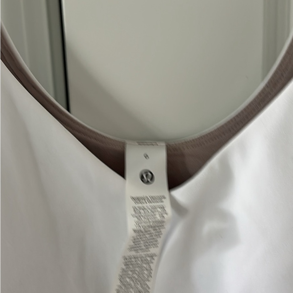 lululemon athletica White Align Dress size 6 With built in pockets & Shorts - Picture 7 of 10